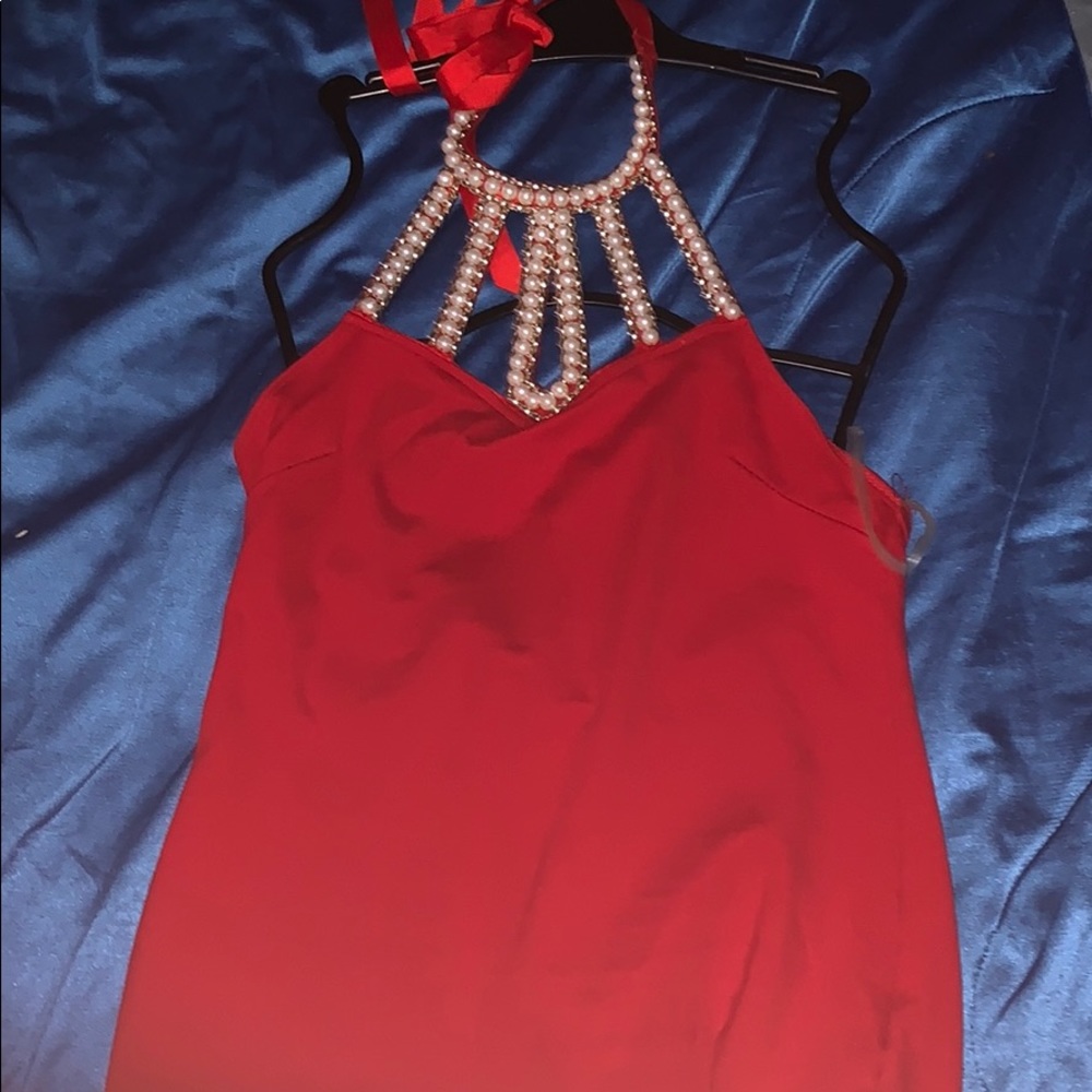 Red Fashion Nova Dress